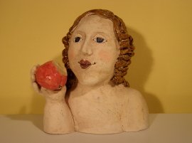 Eva s jablkem