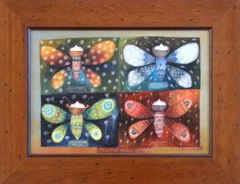 Povedená sbírka motýlů