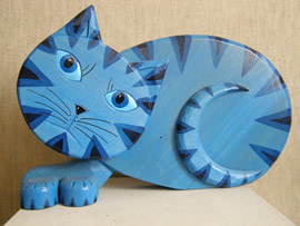 Kočka modrá